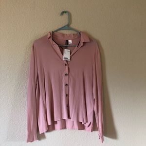 Button up collard shirt